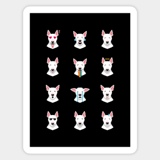Bull Terrier Emoji Sticker